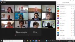 On-line meeting of the IESP Project Management Board